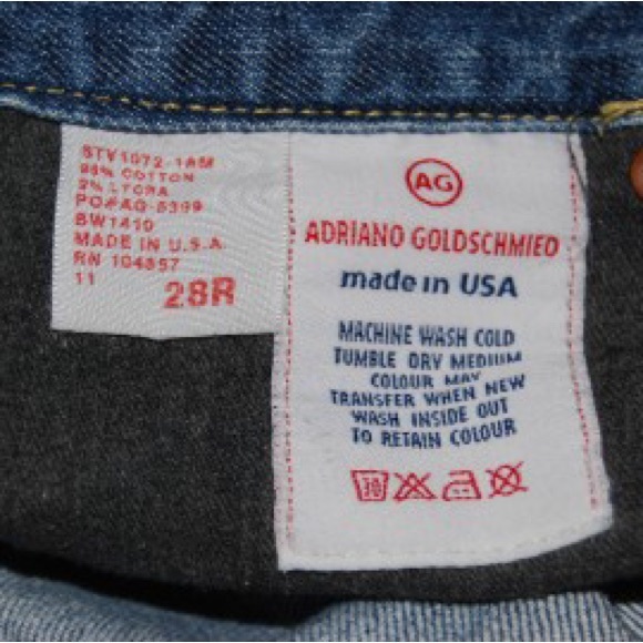 AG Adriano Goldschmied The Club Flare Medium Wash Bootcut Stretch Jeans Size 28R - Picture 9 of 9